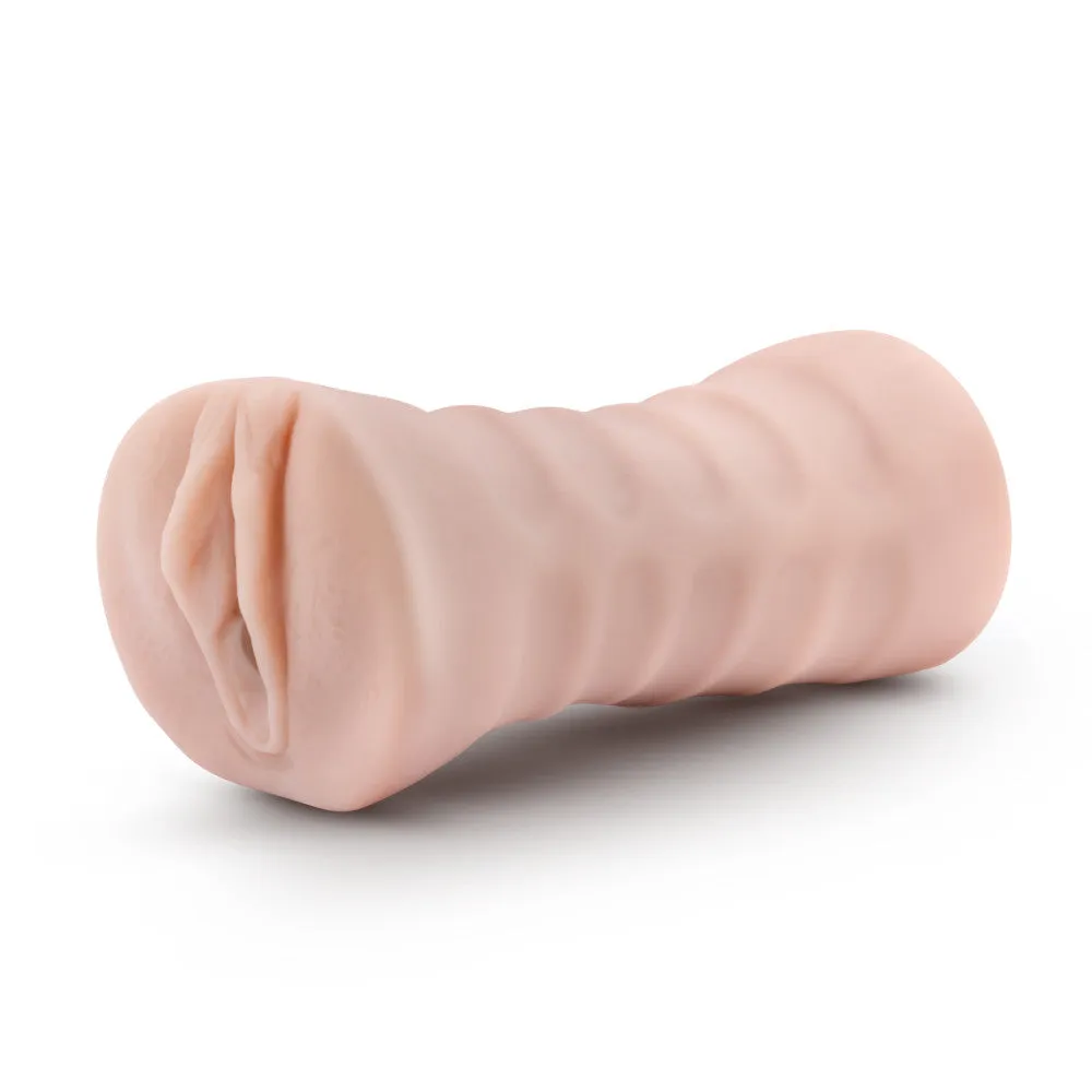 M For Men By Blush® | Rain Realistic Vanilla Vibrating Masturbator / Stroker